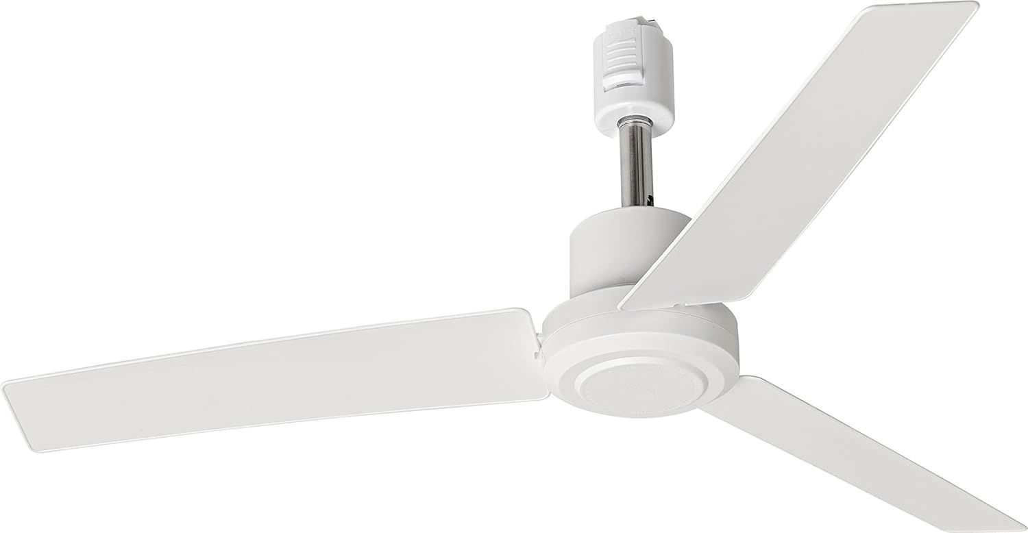 003329 DUCT RAIL FAN DC plus 50 White ダクトレール シーリングファン ダクトレールファン DCモーター 簡易リモコン付 ライティングレール用 オフィス 省エネ 店舗 換気 空気循環