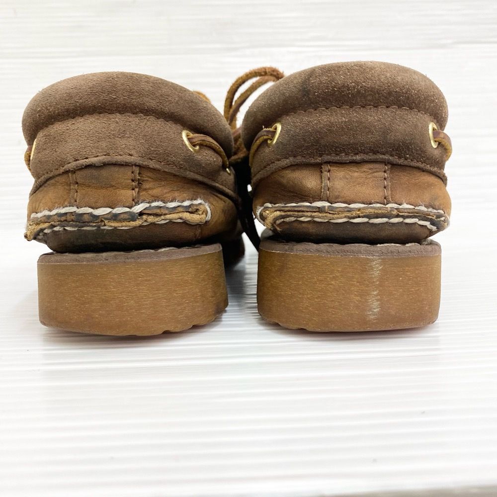 Timberland 3eye ベージュ スエード デッキ Timberland デッキシューズ 「 / ティンバーランド 」3EYE