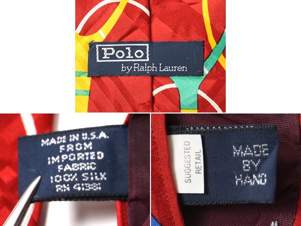 Ralph Lauren ハンドメイド ネクタイ POLO RALPH LAUREN ラルフローレン（Ralph Lauren