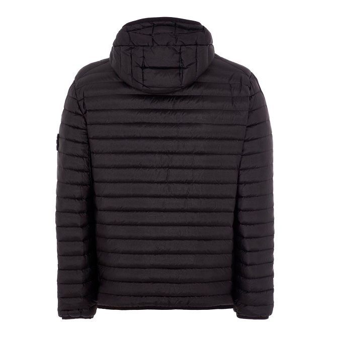 STONE  ブラックダウンジャケット 2 STONE ISLAND ストーンアイランド 781540324 V0029 ブラック