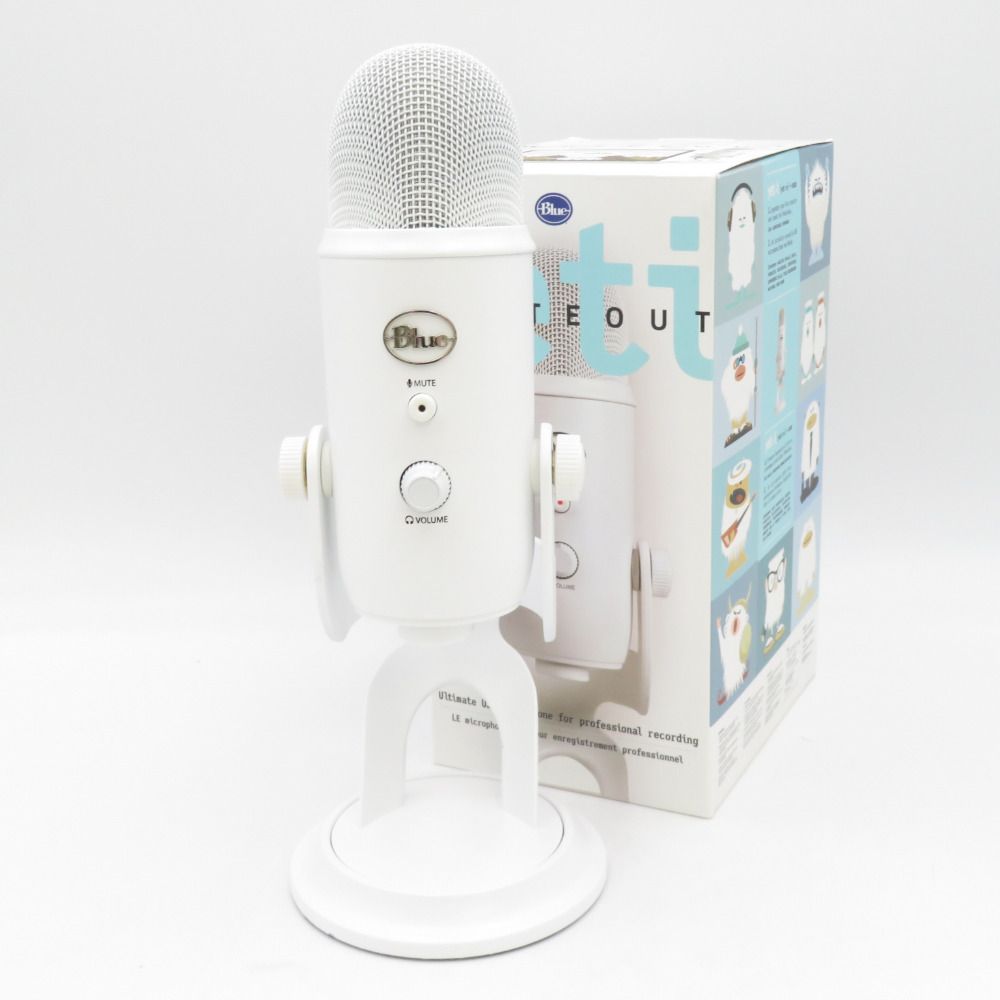Blue Yeti Whiteout コンデンサーマイク Blue Microphones USB コンデンサー マイク Logicool G Yeti