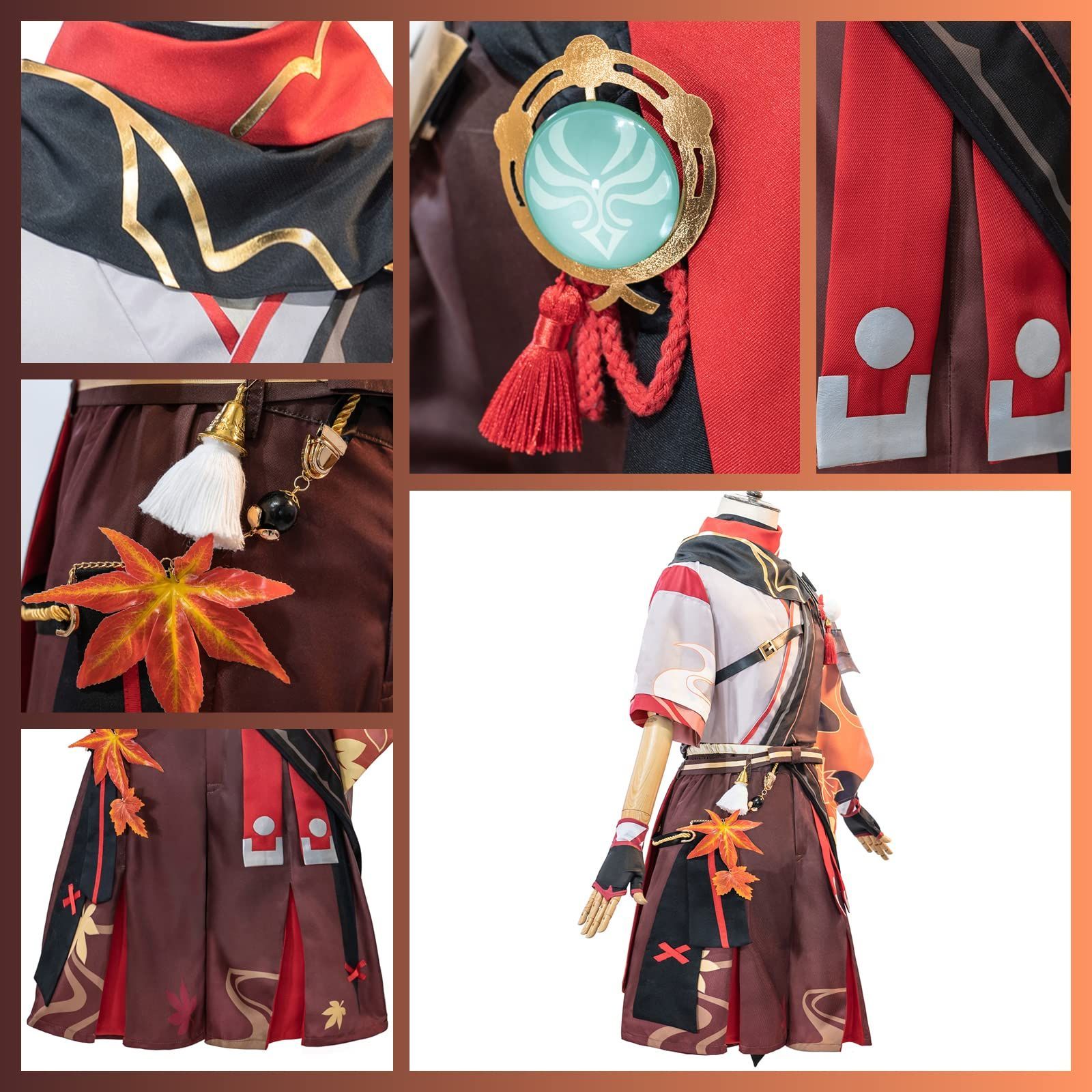 原神　楓原万葉　コスプレ衣装　ウィッグ Amazon.co.jp: 楓原万葉 コスプレ ウィッグ ピンクグレー