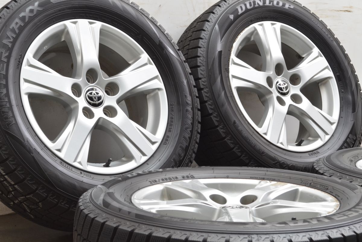 215/65R16 スタッドレスタイヤホイール付き　30系アルファード　バリ溝 iceGUARD アルファード ヴェルファイア エスティマ CX-30 MX-30