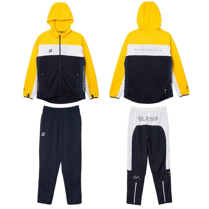 ルースイソンブラ/LUZ e SOMBRA ジュニアジャージ上下セット/ Jr STREAM LINE TRAINING JERSEY TOP BOTTOM SET（F1821601) Jr．kids