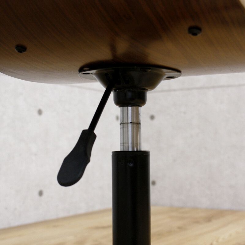 ワークチェア ワインレッド