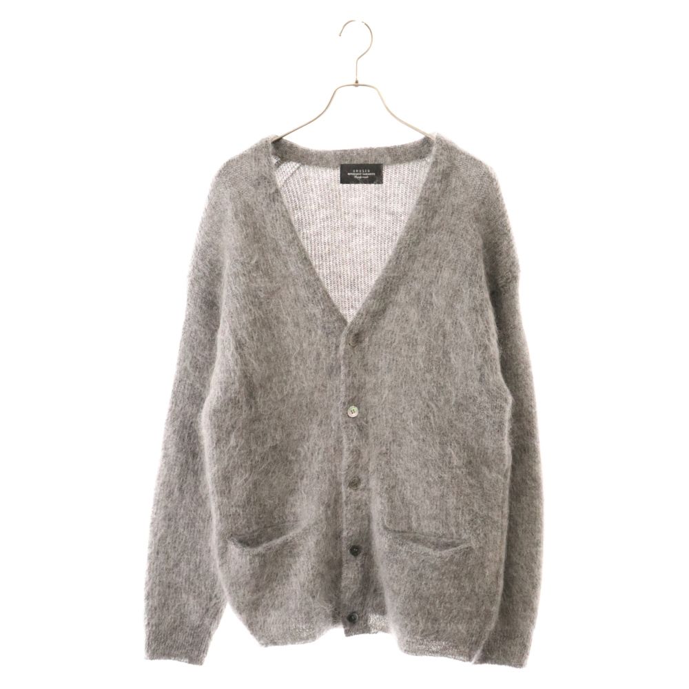 unused 22aw モヘア カーディガン グレー unused 22aw モヘア カーディガン グレー
