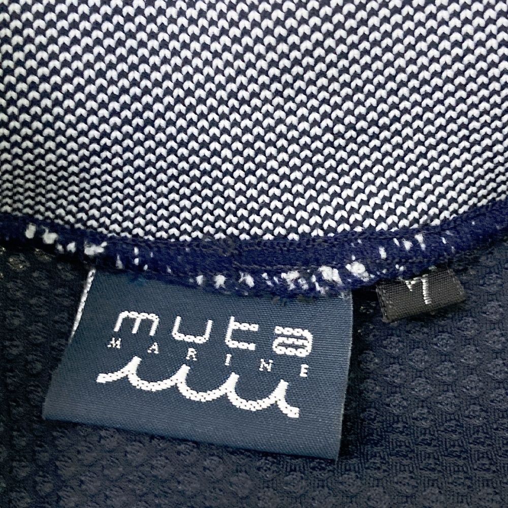 サイズ 7 MUTA MARINE ムータマリン モックネック半袖Tシャツ メッシュ ネイビー系 240101517733 ゴルフウェア メンズ ストスト LLC-HASEGAWATOSO_COM