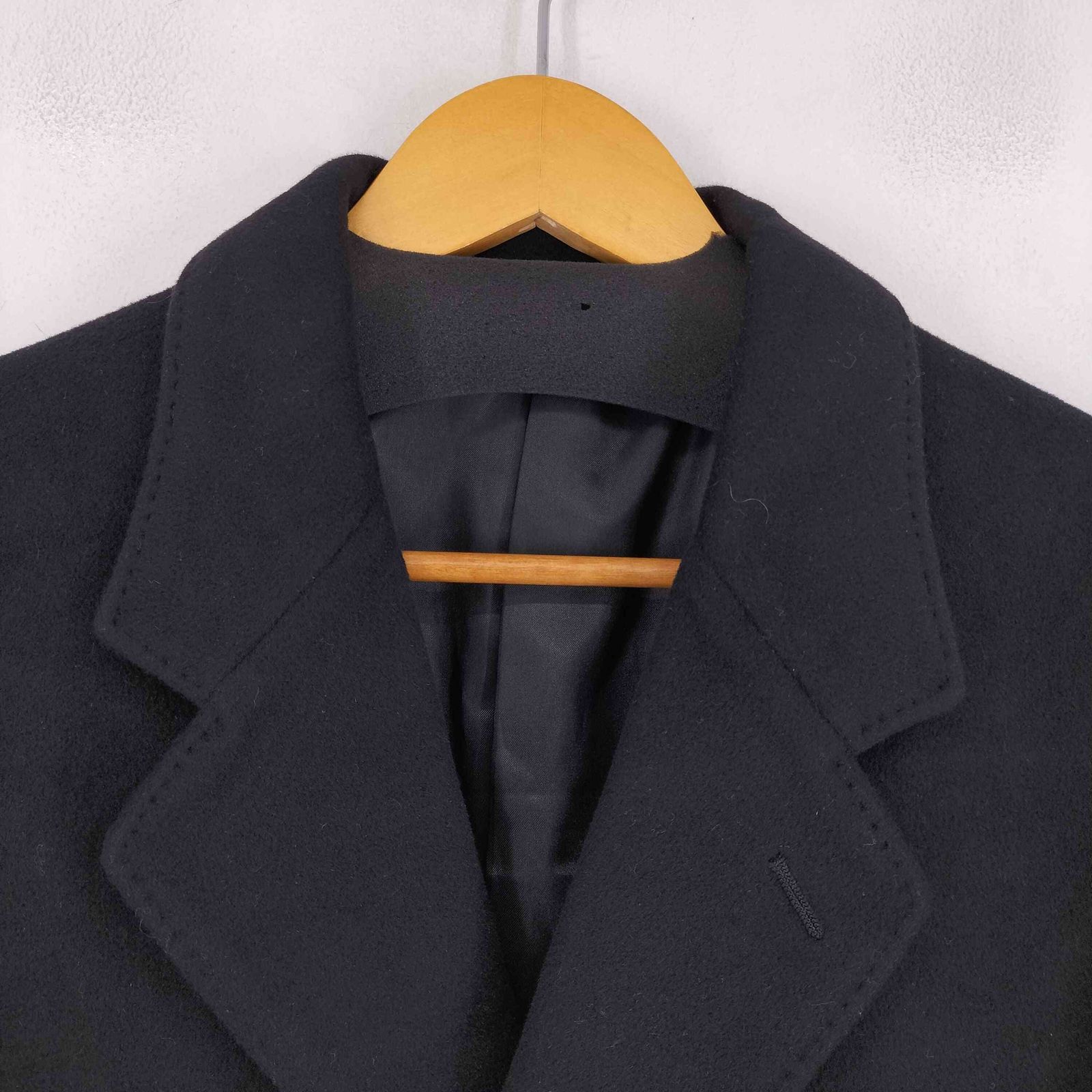 sukipio コート SUKIPIO ダブルチェスターコート カシミア混