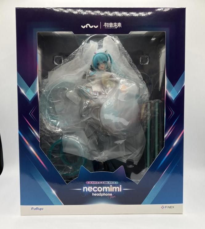 中古】妖舞YOWU×F:NEX 初音ミク 猫耳ヘッドフォンVer. 1/7スケールフィギュア[90] - メルカリ