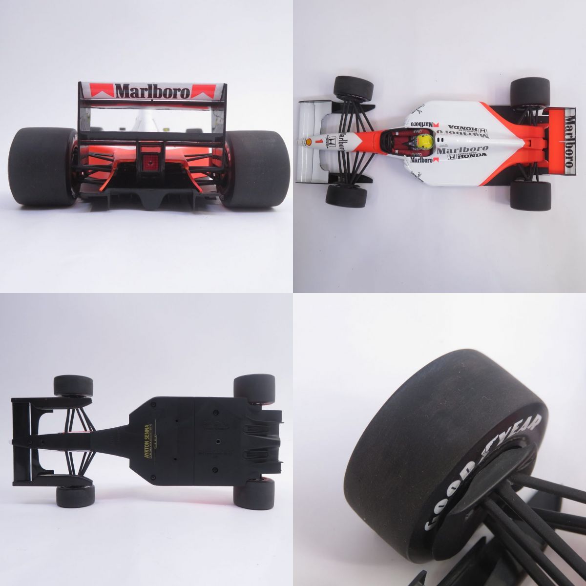 ミニチャンプス 1/18 マクラーレンホンダ MP4/7 1992 ミニカー