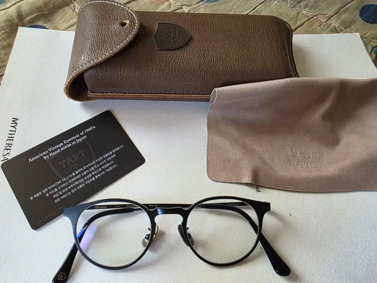 TART OPTICAL ARNEL タート オプティカル アーネル リンカーン A3 ブラック COLOR