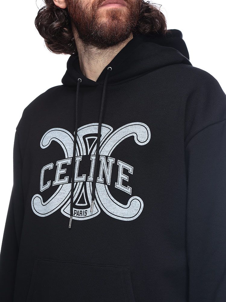 セリーヌSELINEトリオンフパーカーXS CELINE セリーヌ メンズ フード スウェット パーカー/フーディー