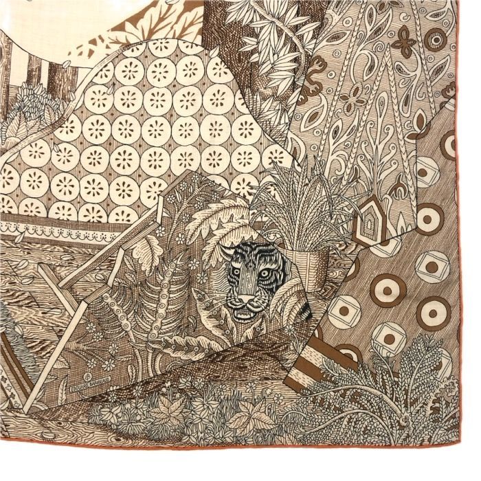 美品】エルメス HERMES カレ140 Acte III Scene I La Clairiere 美品】エルメス HERMES カレ140 Acte III Scene I La Clairiere
