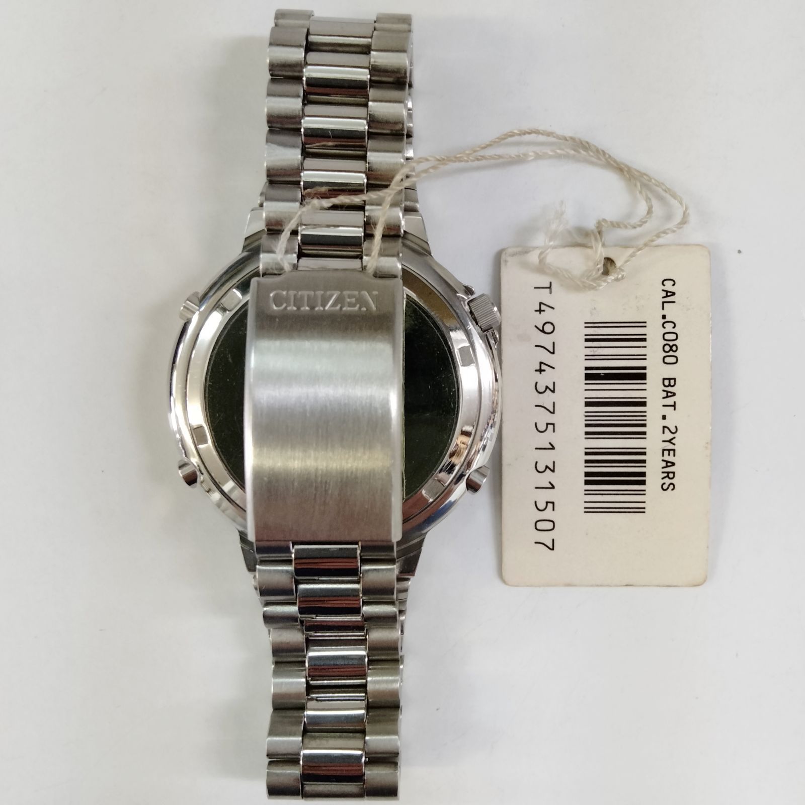 美品 シチズン スポルテ パイロットSSC65-3036 新品電池交換済 激レア 最終値下げ！レア Citizen スポルテ パイロット SSC65-3036 SS