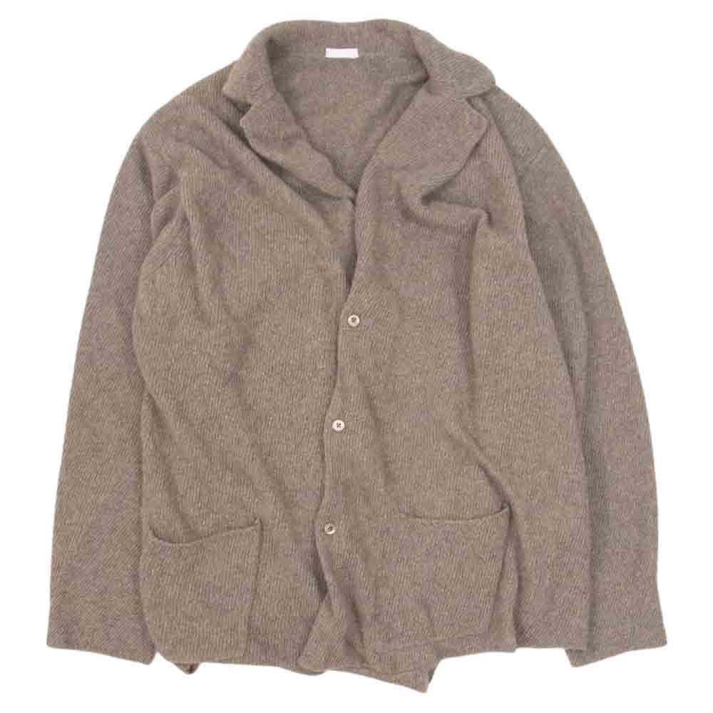 COMOLI コモリ ニット 20AW S03-06009 CASHMERE KNIT JACKET カシミヤ