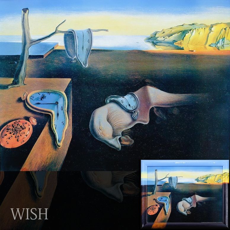 WISH】サルバドール・ダリ Salvador Dali「記憶の固執」アート