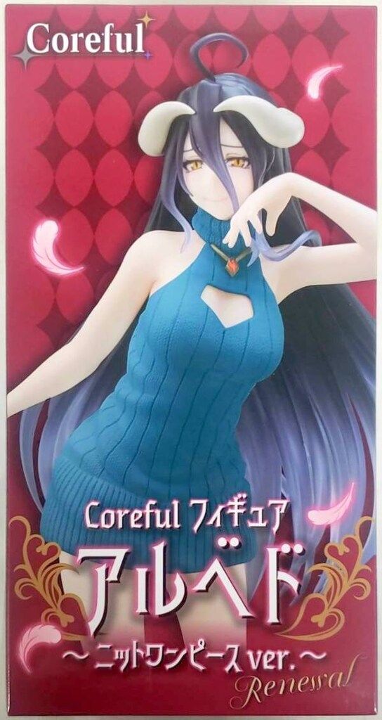 オーバーロードⅣ　フィギュア アルベド　ニットワンピース　Renewal Amazon.co.jp: オーバーロードⅣ Coreful フィギュア アルベド