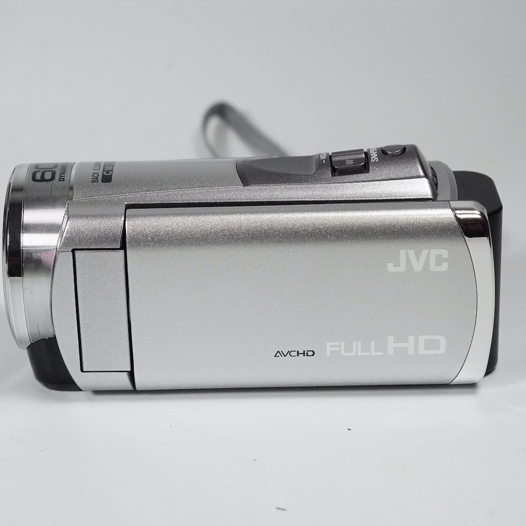 JVC Victor Everio GZ-HM199-S シルバー 元箱 動作OK 1週間保証 /9929