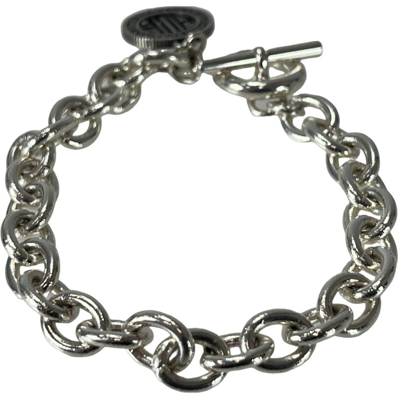 REGIONAL BRACELET SILVER / HUF ハフ ブレスレット REGIONAL BRACELET SILVER / HUF ロゴプレート ブレスレット