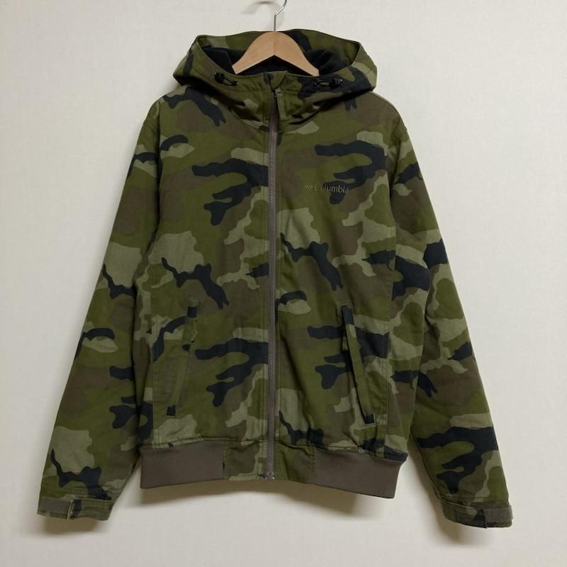 Columbia コロンビア ジャケット 上着 ジャケット ブレザー Columbia アイスヒル フーディジャケット M カモフラージュ 裏フリース 216 PM3666