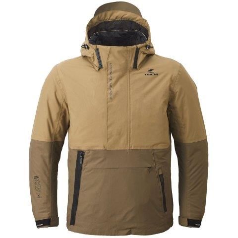 RS タイチ　 モトレックオールシーズンパーカ チノ/ブラウン　 Lサイズ モトレック オールシーズンパーカ チノ/ブラウン Lサイズ RSJ733