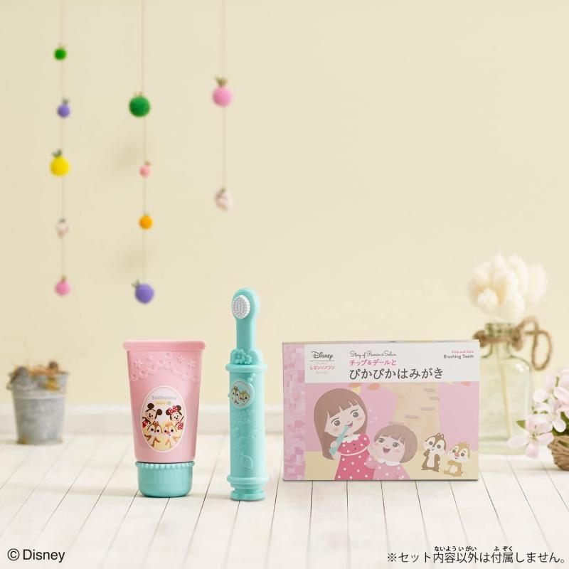 ずっと ぎゅっと レミン&-ソラン チップ＆デール はぶらし