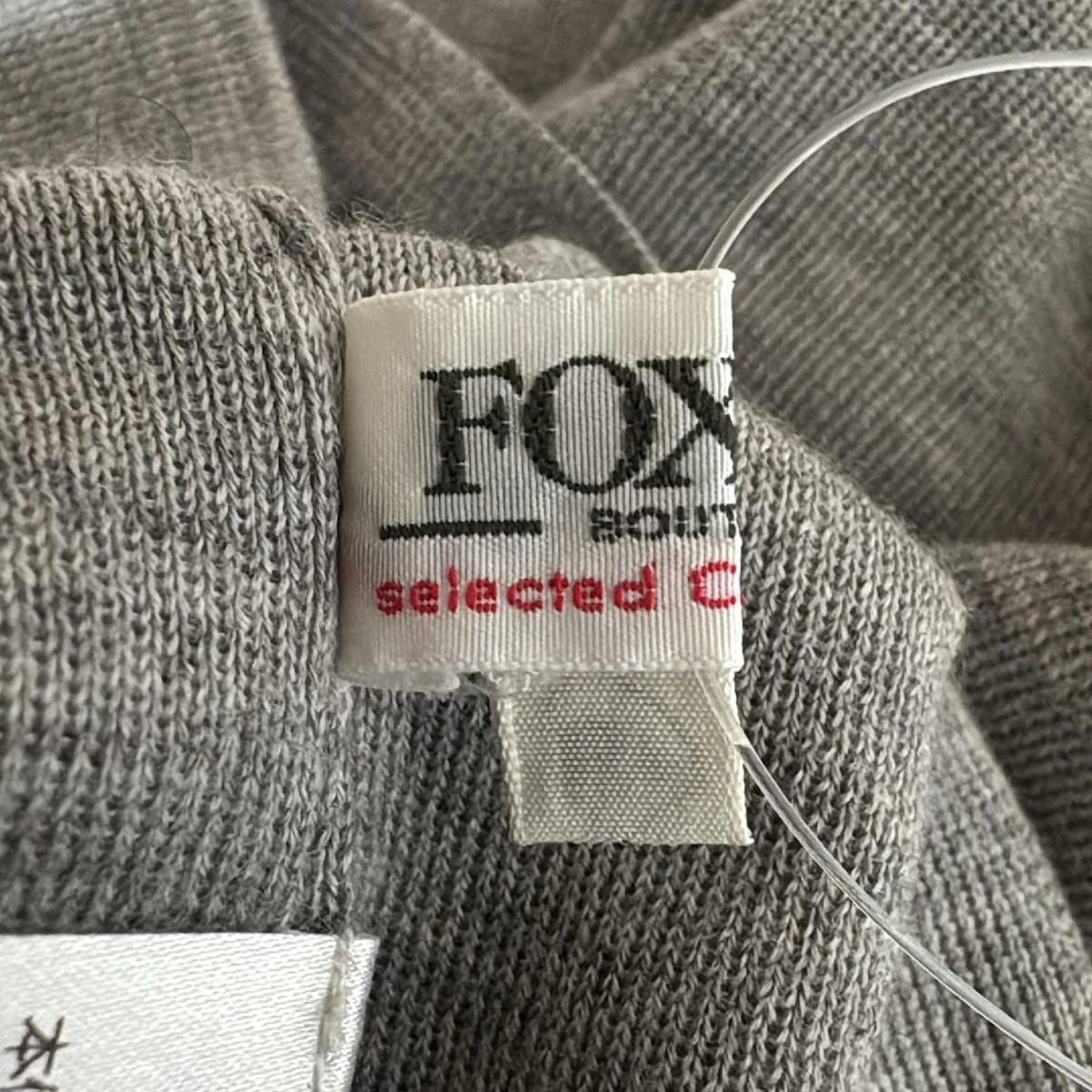 FOXEY(フォクシー) 長袖セーター サイズ40 M レディース美品 - グレー 