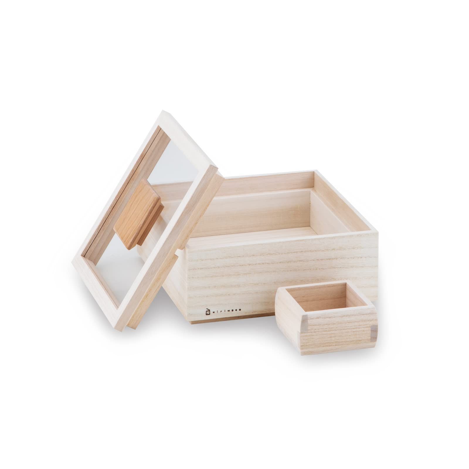 乾物 防虫 雑穀米 玄米 お米 木製 防湿 桐箱 保存容器 フードストッカー 調湿 ライスストッカー 1Kg ライスカップ付き 防腐 米びつ 桐製 増田桐箱店