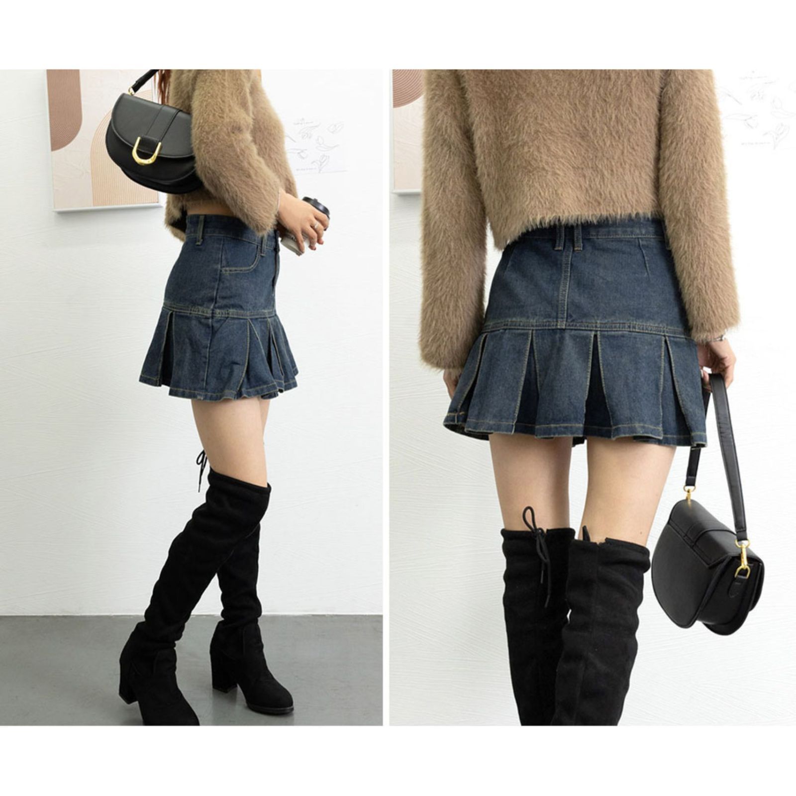 ランバン デザイン スカート 40 ブラック LANVIN レディース