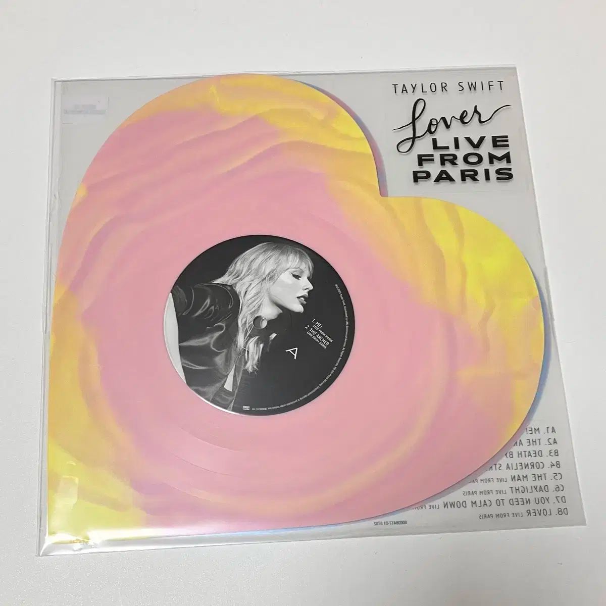 テイラースウィフト lover from paris ハート HEART lp