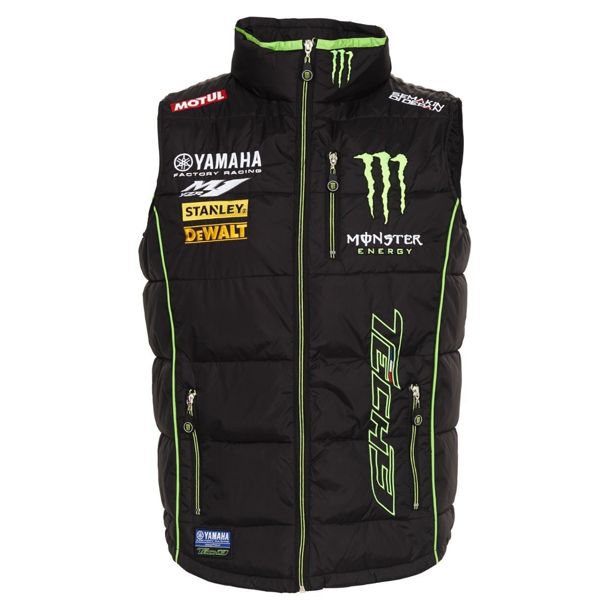 tech3ヤマハ Monster energy 新ボディーウォーマー motoGP