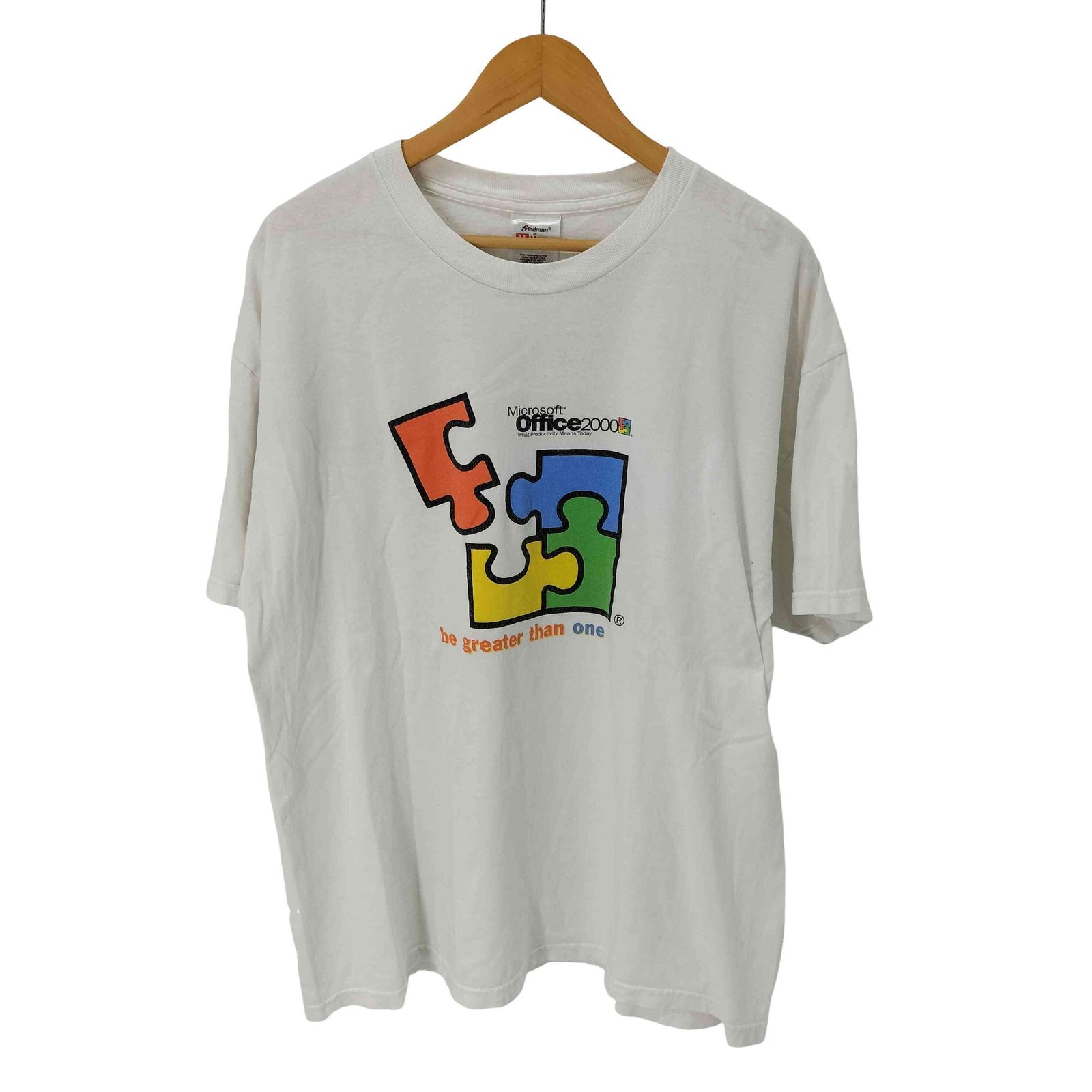ヘインズ Hanes 90s-00s 企業プリントTシャツ メンズ JPN XL