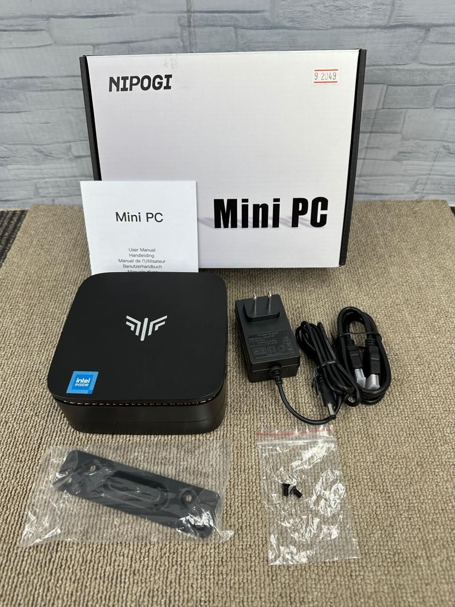 NiPoGi miniPC ミニデスクPC AK1PRO (2408315) - メルカリ