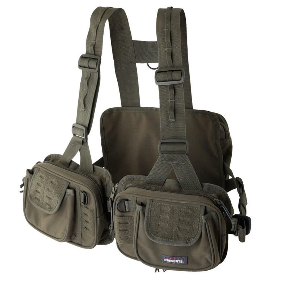 リトルプレゼンツ ストラップベストTC V-27 オリーブ OL フリー
