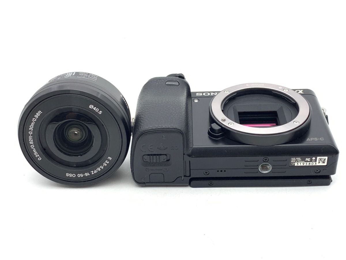  ソニー α6000 パワーズームレンズキット ブラック ILCE 6000 L B ミラーレス一眼 デジタルカメラ