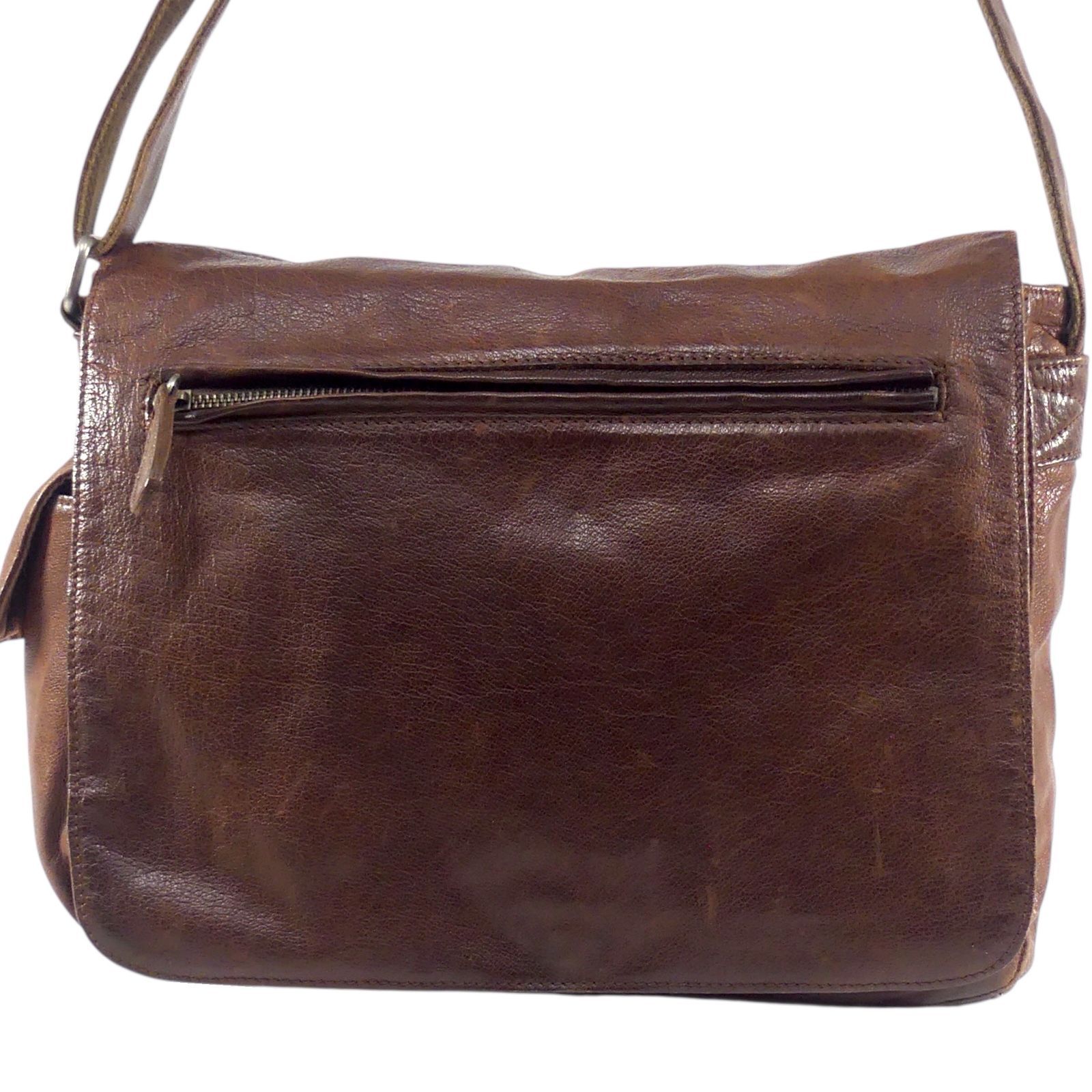 ショルダーバッグ 斜め掛け メンズ レディース 革 ブラウン 茶 ショルダーバッグ一覧←SEULB屋着古← NR4618