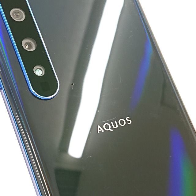 AQUOS R5G 908SH 本体 SoftBank ブルー ジャンク品 中古安心保証 AQUOS R5G 908SH[256GB] SoftBank オーロラ