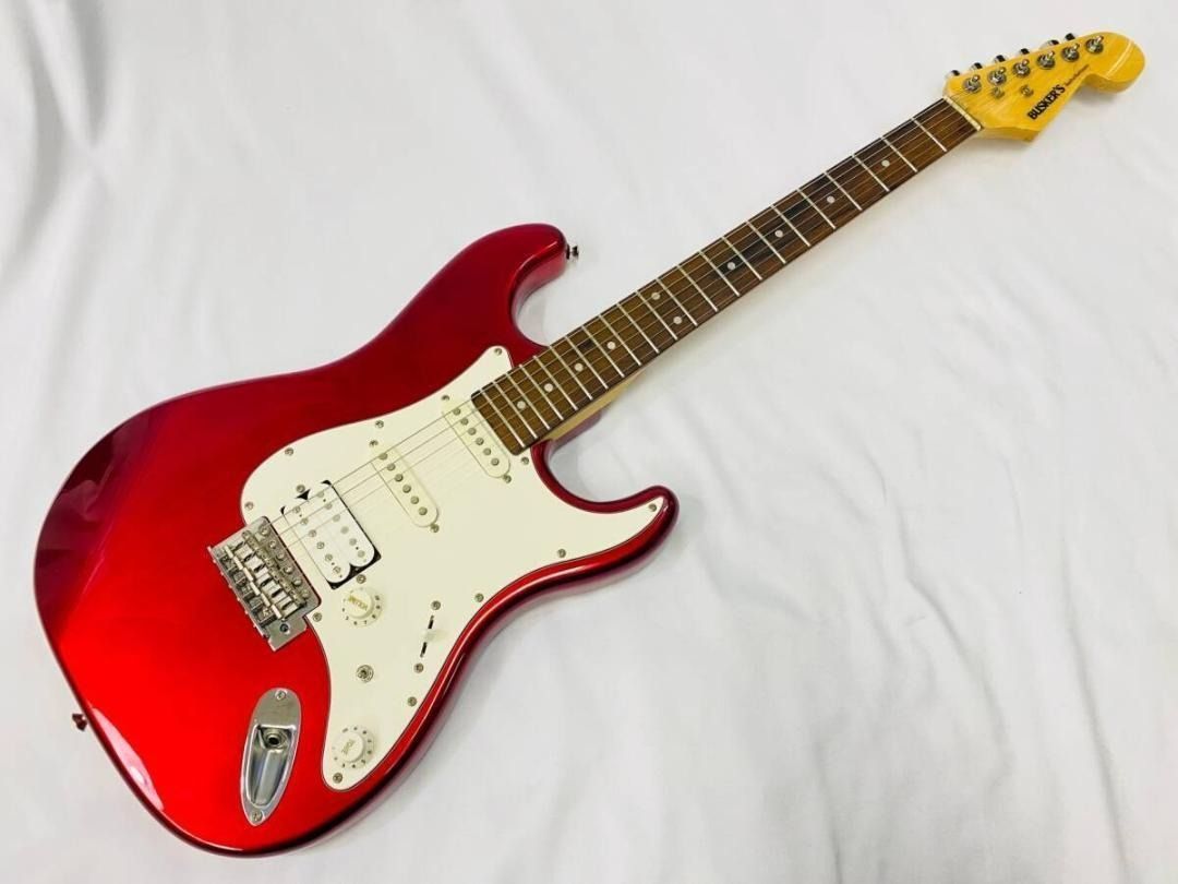美品 BUSKER'S BST-3H コイルタップ搭載 ストラトタイプ ギター BUSKER'S BST-3H コイルタップ搭載 ストラトタイプ BUSKER'S BST-3H