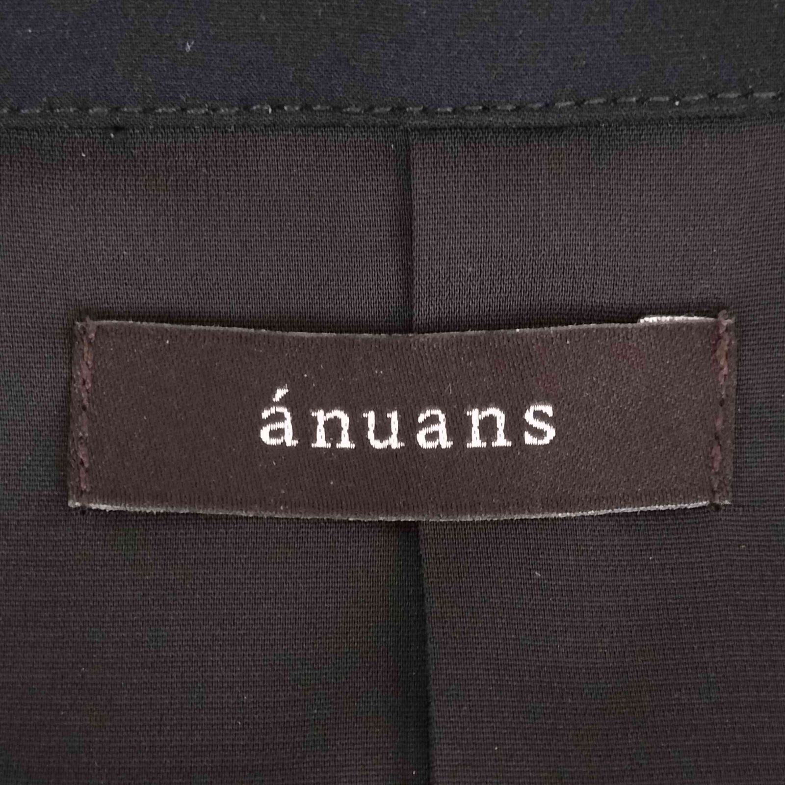 アニュアンス anuans オフショルコンシャスワンピース 黒　美品 アニュアンス anuans オフショルコンシャスワンピース （BLACK