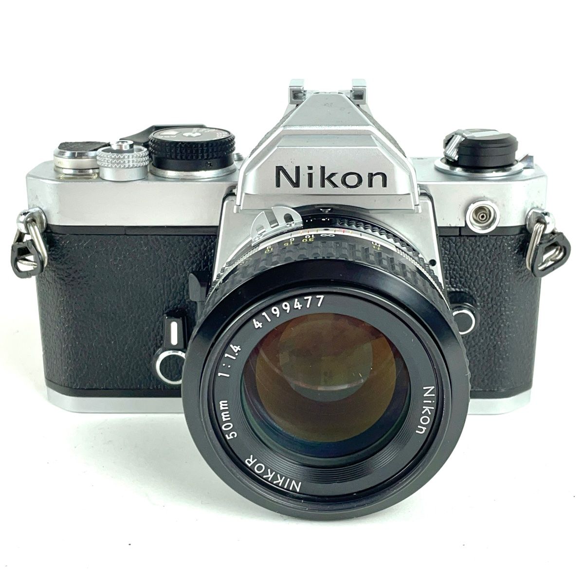 ニコン Nikon FMシルバーNIKKOR 50mm F1.2 フィルムカメラ