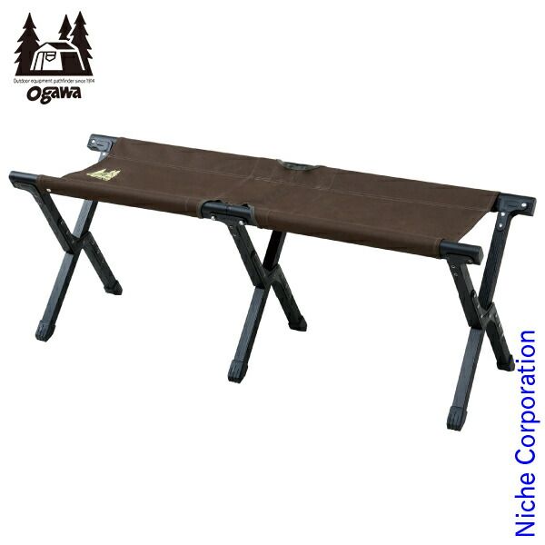 ツートンカラー 縁台 ベンチ 折りたたみイス 腰掛け No13531【ツートン