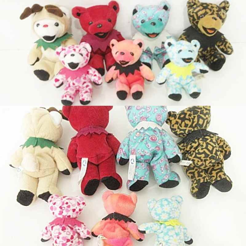 グレイトフル・デッドベア セット ぬいぐるみ カラフル 総柄 ドール