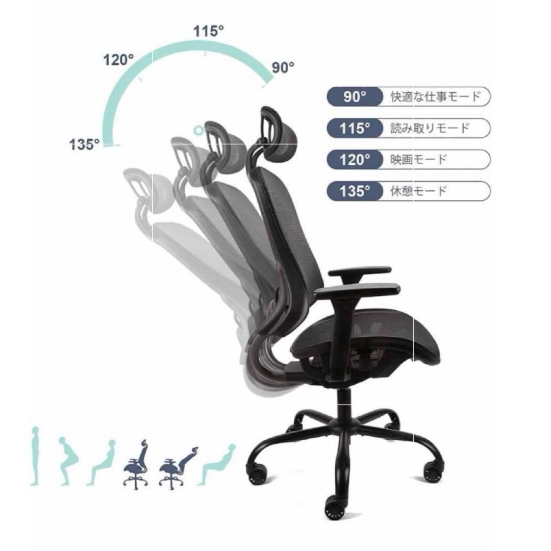 オフィスチェア Komene KMN-ECH-1062E