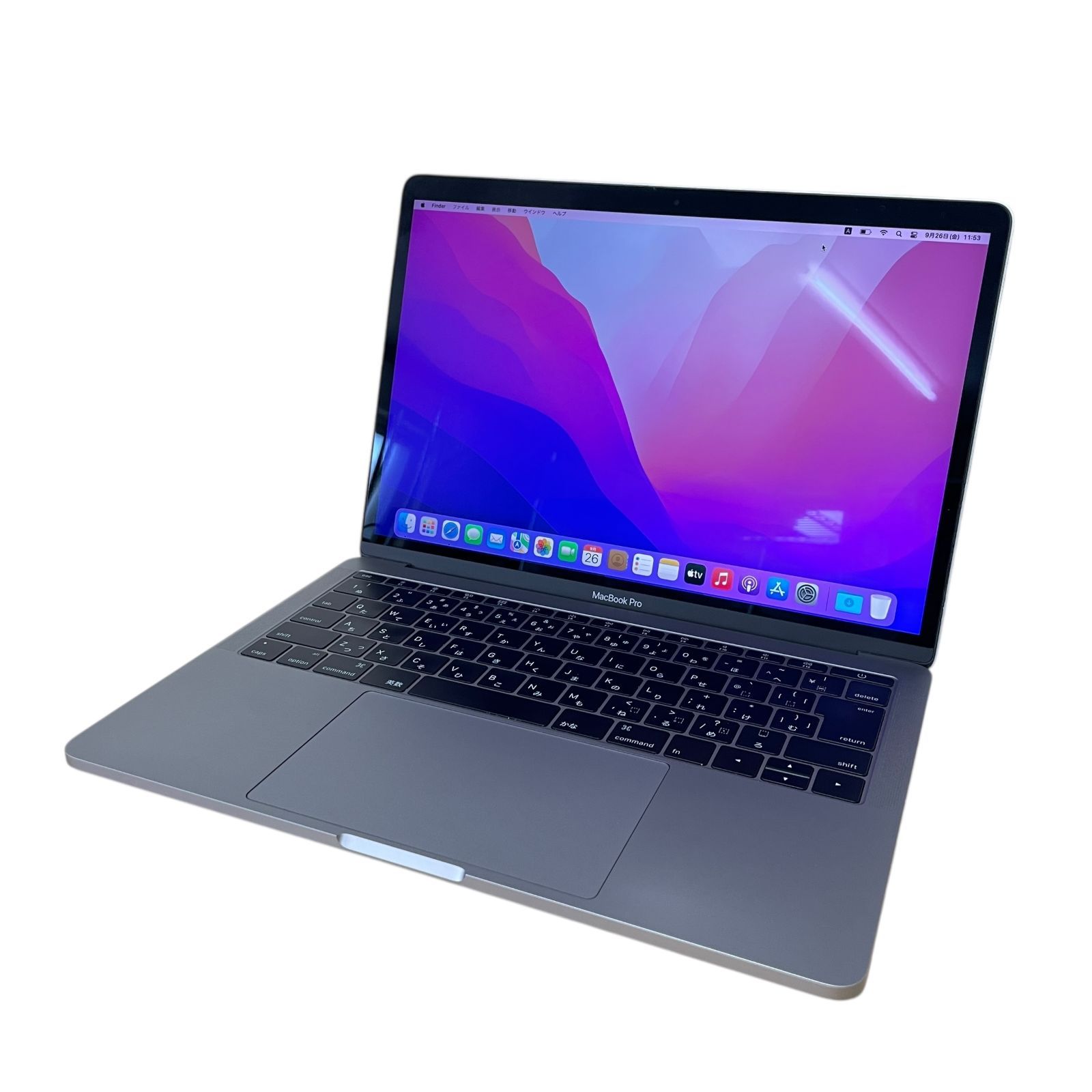 Apple MacBook Pro A1708 Intel Core i5 13.3インチ 2560×1600 2016 メモリ8GB SSD256GB カメラ 通電OK 動作品 ノートPC NO.Y9021