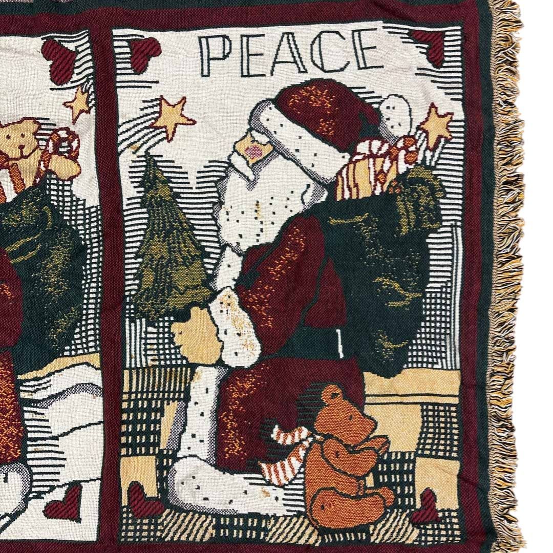 vintageラグ カーペット USA製 サンタ クリスマス 2073 vintageラグ カーペット USA製 サンタ クリスマス 2073 - メルカリ