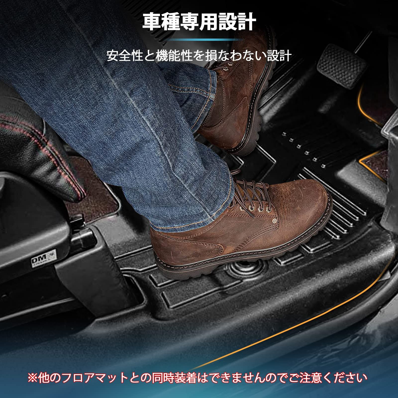 ホンダ N-BOX JF3 JF4型 フロアマット車種 HONDA Nbox 3D立体カーマット 防水マット 5D 立体 フロアマット TPE材質 保護マット 耐汚れ 耐摩擦 内装 カスタムパーツ インテリア 簡単取付 3pセット