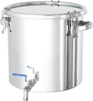 2営業日で発送 日東金属工業 ステンレスバルブ付密閉タンク 15L CTHV-27 1個