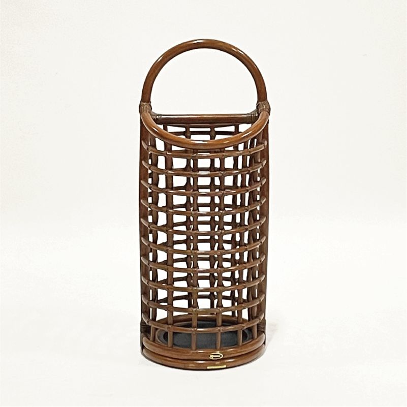 素敵なラタンの傘立て♪ 20本限定】 通気性抜群 自然素材の籐(ラタン)を使用した傘立て - メルカリ