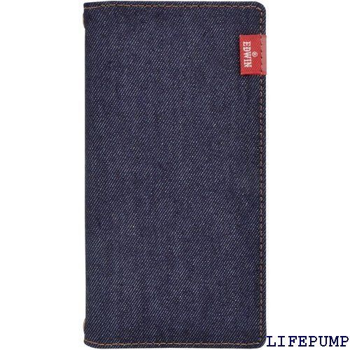 最新作，限定SALE EDWIN iPhone15 対応 ケース 手帳型 デニム タグデニム アイフォン15用 iPhone 15用 エドウィン 6.1インチ ブランド スマホケース カード収納 デニム おしゃれ インディゴ 1570 手帳型・フリップケース