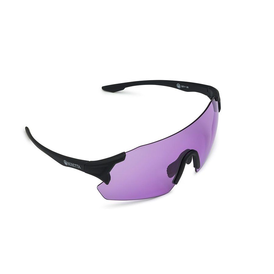 ベレッタ チャレンジ EVO シューティンンググラス パープル |Beretta Challenge EVO Eyeglasses クレー射撃